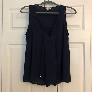 Dressy navy top
